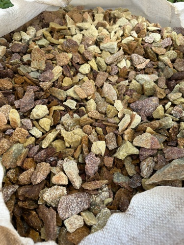 Златолит персиковый декоративная каменная крошка купить в Протвино