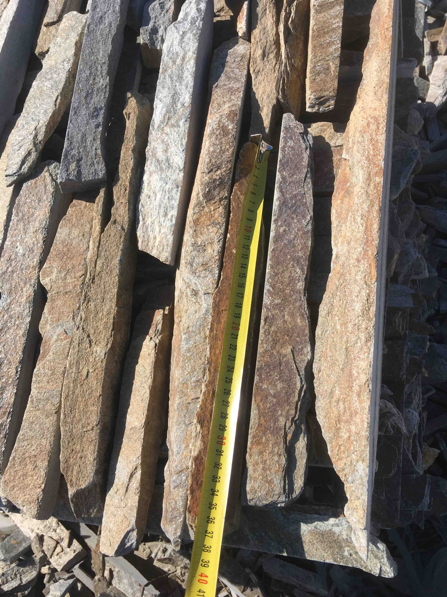 Горбушка златолит мультиколор для облицовки купить в Протвино