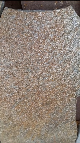 Плитняк златолит серебристый для цоколя, отмостки купить в Протвино