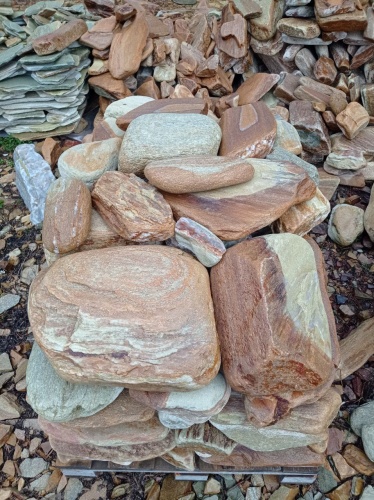 Златолит жёлтый, жёлто-зелёный глыбки и валуны для ланшафтного дизайна купить в Протвино