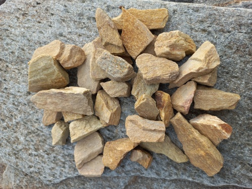 Златолит жёлтый декоративная каменная крошка купить в Протвино